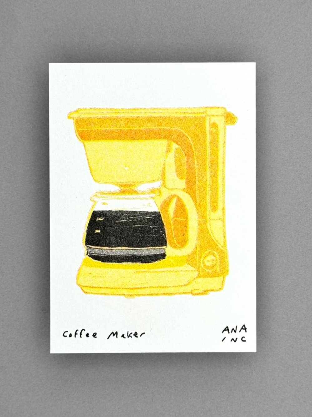 Ana Inciardi Coffee Maker Mini Art Print